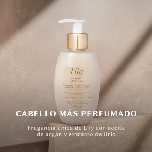 Shampoo Acetinado Lily, 250ml By O Boticário