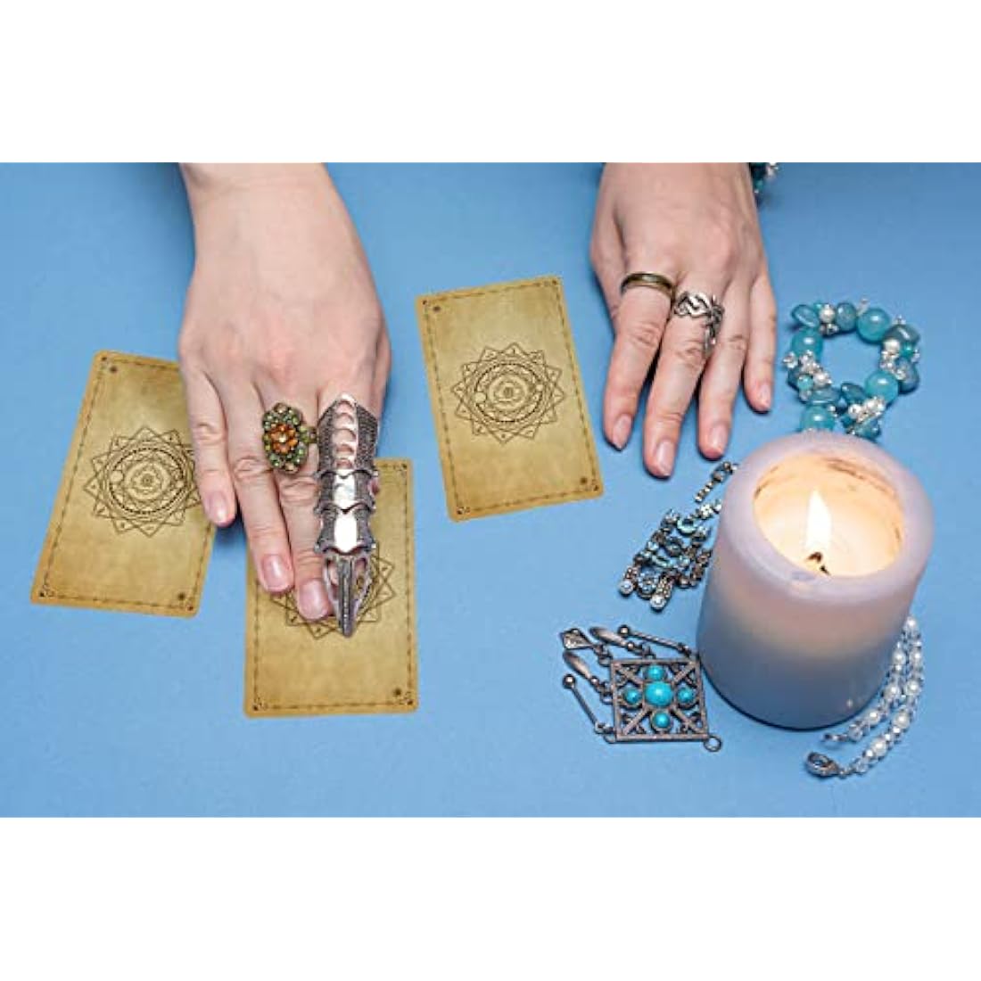 IXIGER Tarot Cards and Book for Beginners Set,Tarot Cards with 165Page Guide Book,78 Original Tarot Cards Deck for Beginners&Expert Readers,Classic Tarot Deck,Tarot Cards with Bag and Chakra Stoneag
