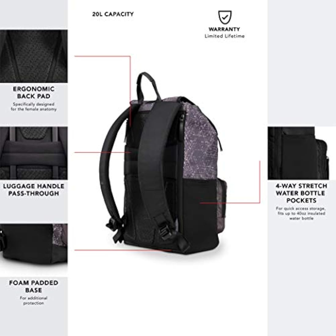 OGIO Women's XIX Backpack Tailored Collection