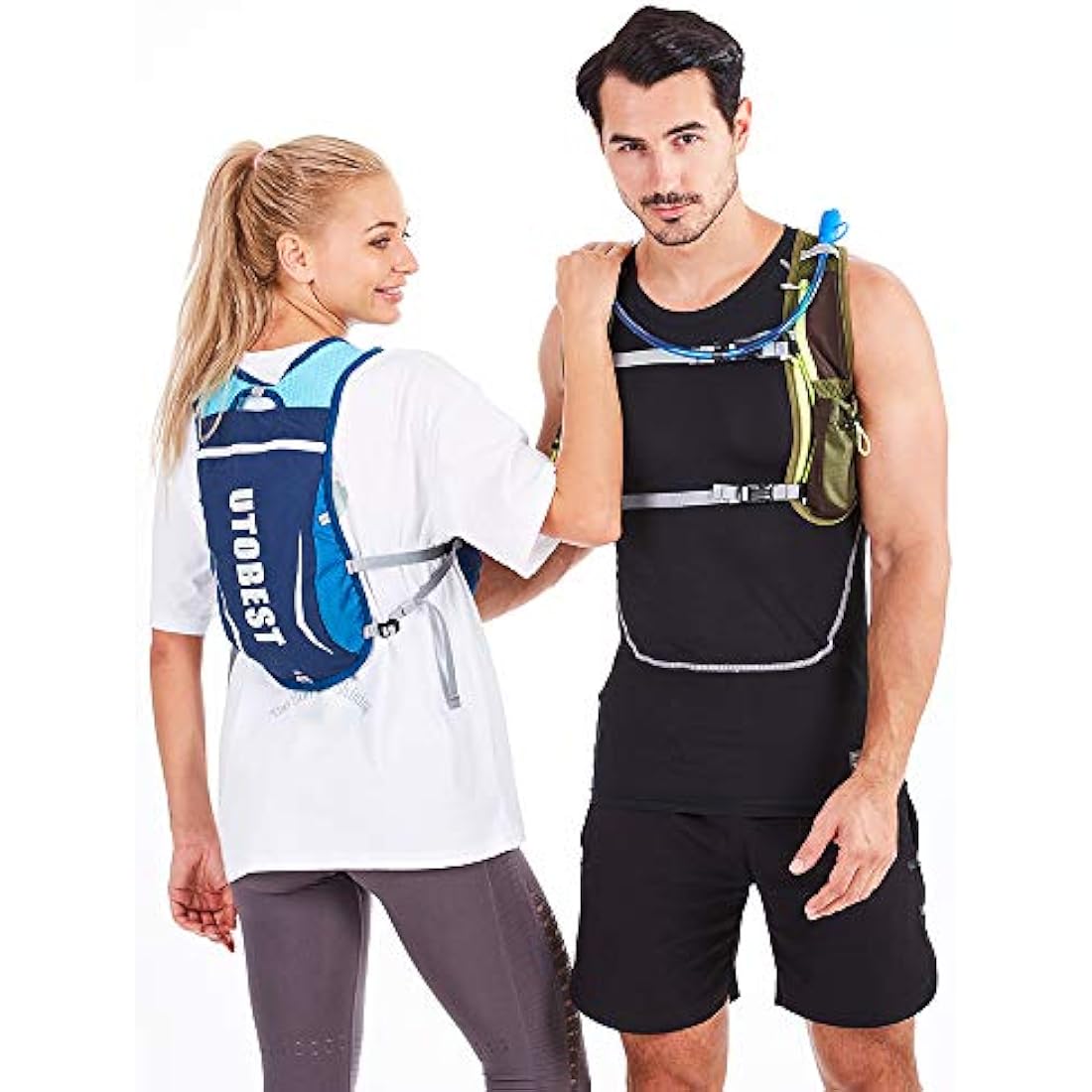 UTOBEST Running Backpacks Lightweight Hydration Pack Functional Running Vest 5L