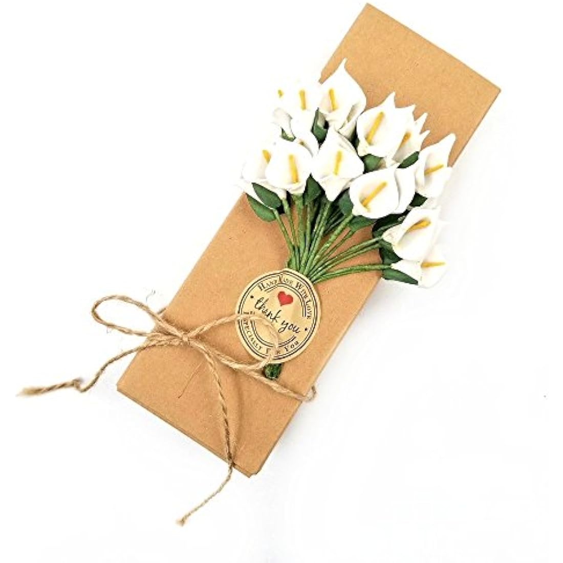 JZK 144 Foam white calla lily small artificial flowers for crafts favour box gift box card making embellishment decoration for wedding birthday Christmas party