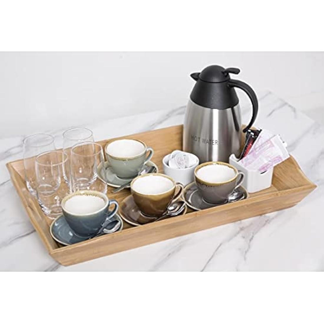 Olympia Kiln GP478 6x Cappucino Cup Moss 8oz/230ml Coffee Cups Tea Serving Tableware
