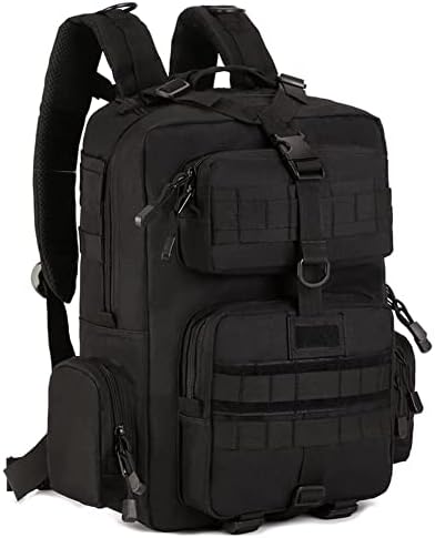 WTiger Hiking Backpack, 30L Tactical Backpack Molle Army Military Assault Pack Laptop Rucksacks Daypack for Outdoor Camping Fishing Trekking Hunting Travelling