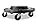 Rubbermaid BRUTE Quiet Dolly - Black