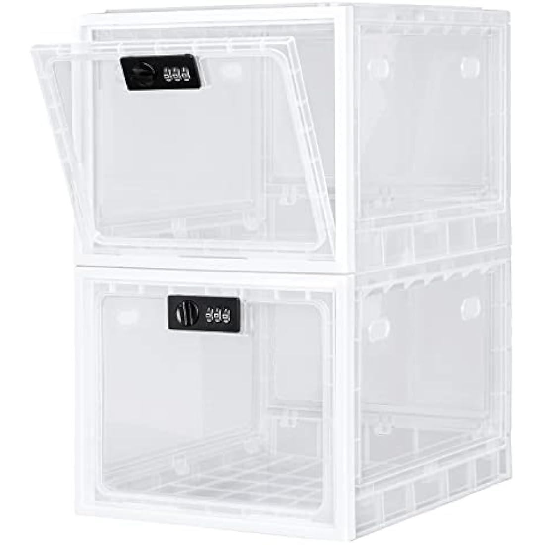 Lalifebuss Medicine Lock Box, Medication Lockable Container for Refrigerator Food Safe Locking Locker Tablet Phone for Kitchen Home School and Office Safety