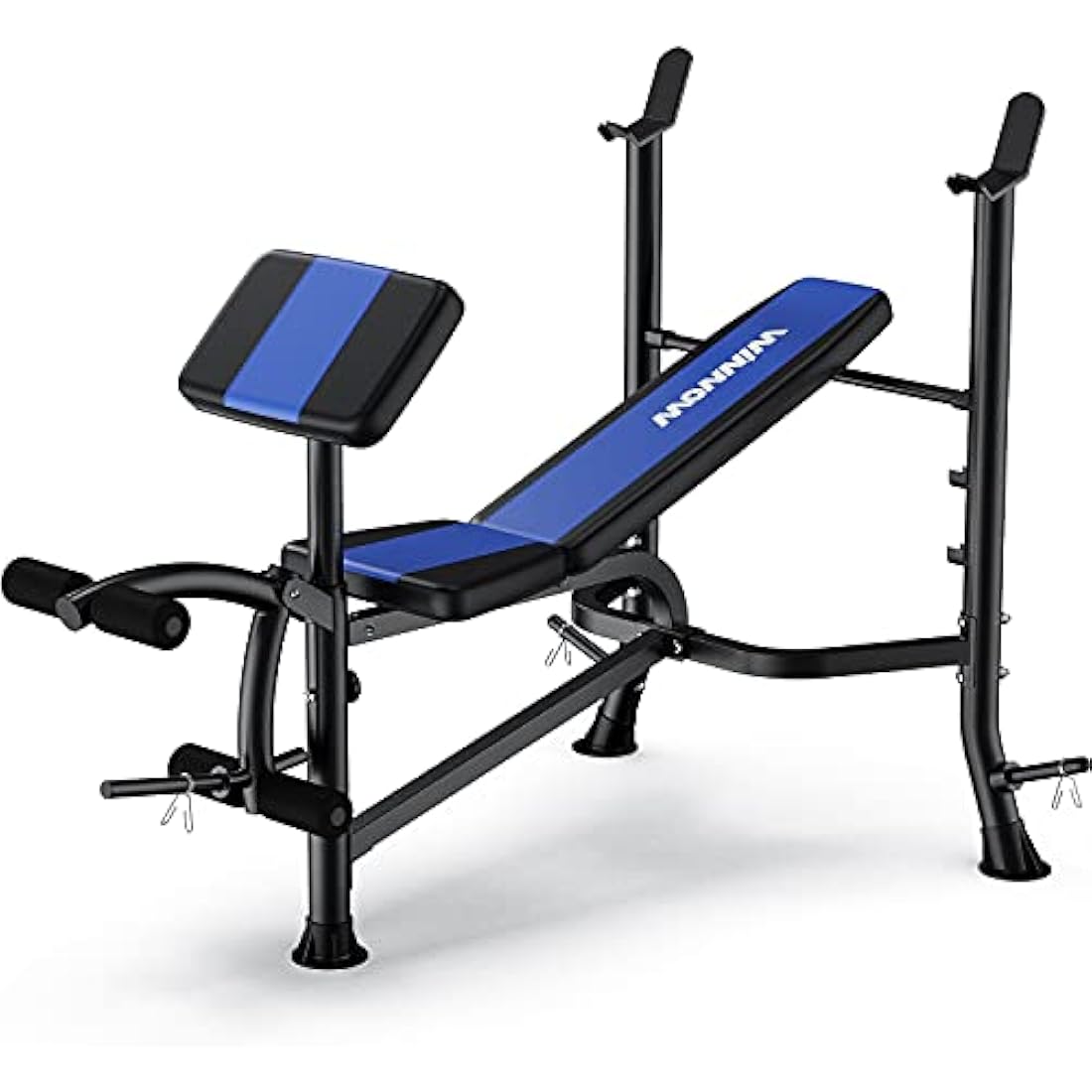 WINNOW Adjustable Weight Bench with Leg Extension and Preacher Curl Home Training Gym Weight Lifting Bench Full-Body Workout Bench Bench Press