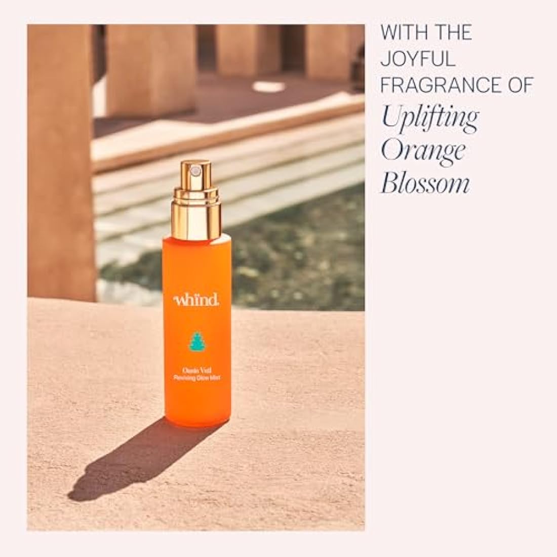 whind Oasis Veil Reviving Glow Facial Mist with Hyaluronic Acid & Vitamin C – Moisturizing Face Mist Setting Spray for Hydration and Glow – 50ml