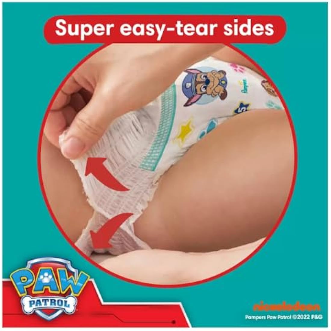 Pampers Baby-Dry Nappy Pants Paw Patrol Edition Size 5, 160 Nappies, 12kg-17kg, with Our 360° Pants Fit to Help Prevent Leaks