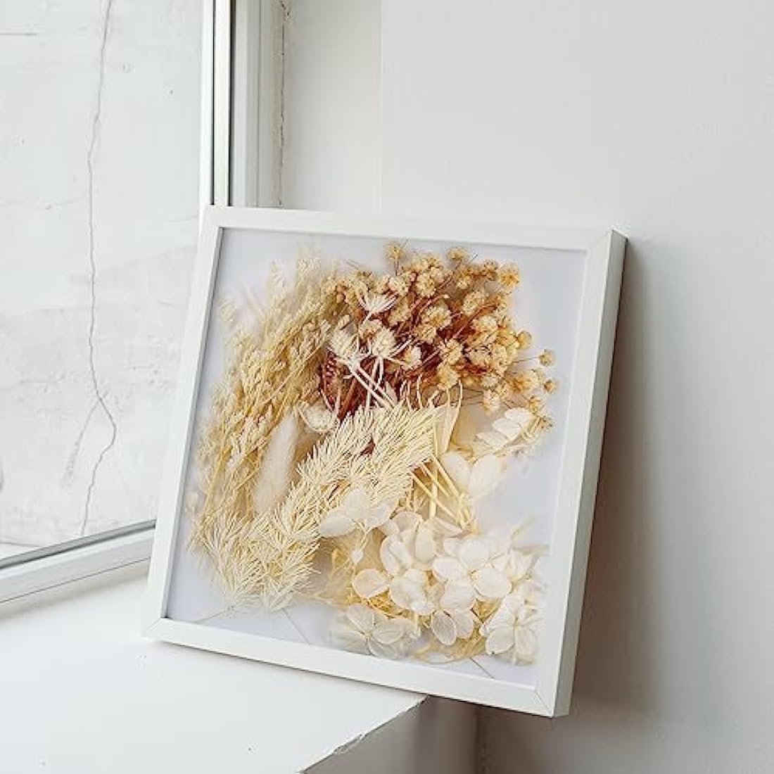 Decorative Artificial Dried Flowers - Natural Everlasting Floral Bundle(Style A)