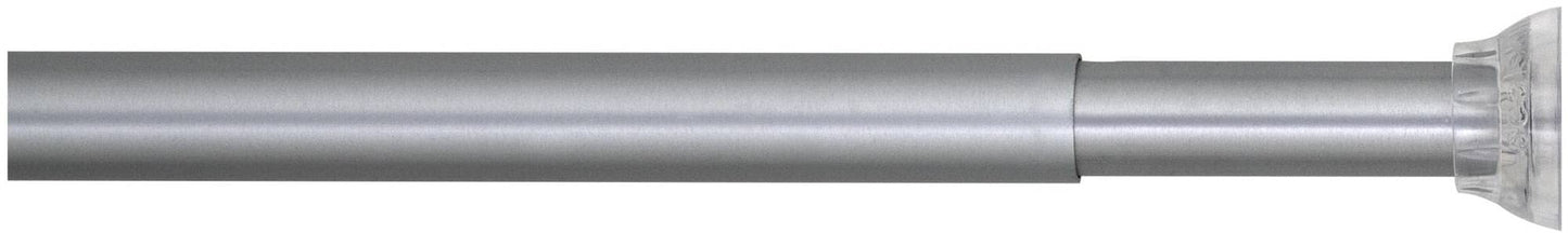 Sealskin Shower Curtain Tension Rod, extensible, Metal, Matt Aluminium, 2 X 2 X 115 cm