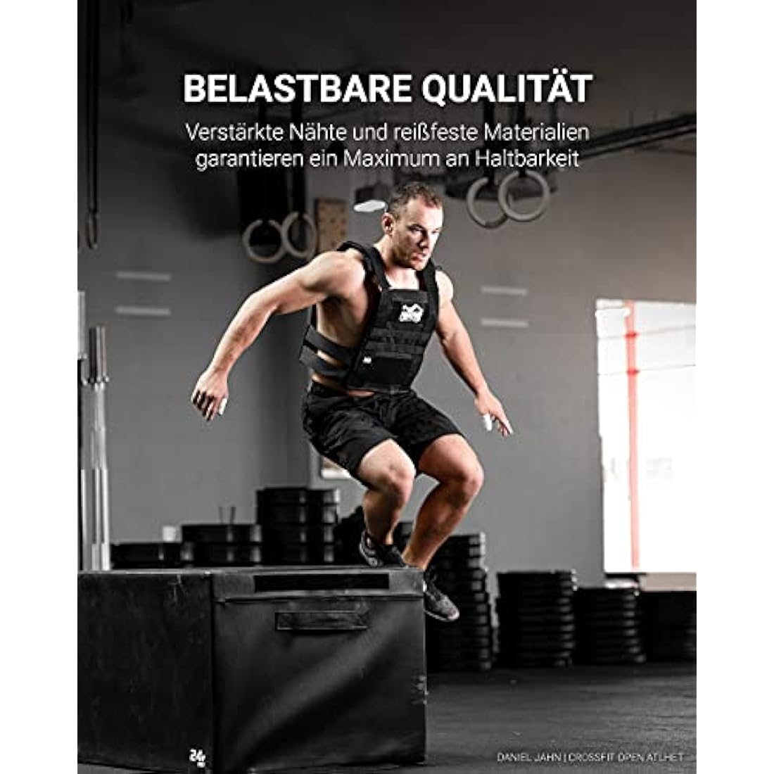 Phantom Athletics Weighted Vest, different weight options – easily adjustable