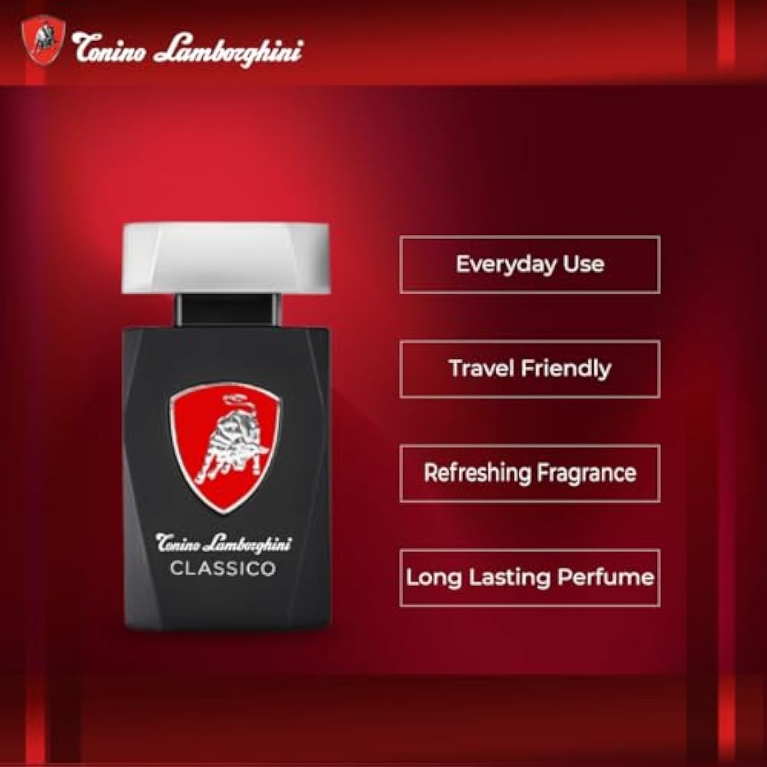 Lamborghini Eau De Toilette Man,125 milliliters,multicoloured
