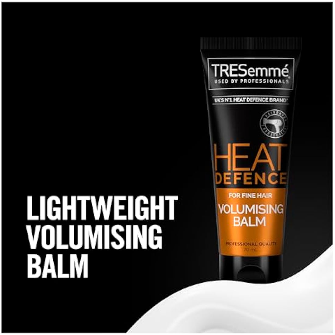 TRESemmé Heat Defence Hair Care Volumising Balm heat protection up to 230°C* for root-to-tip volume 6x 70 ml