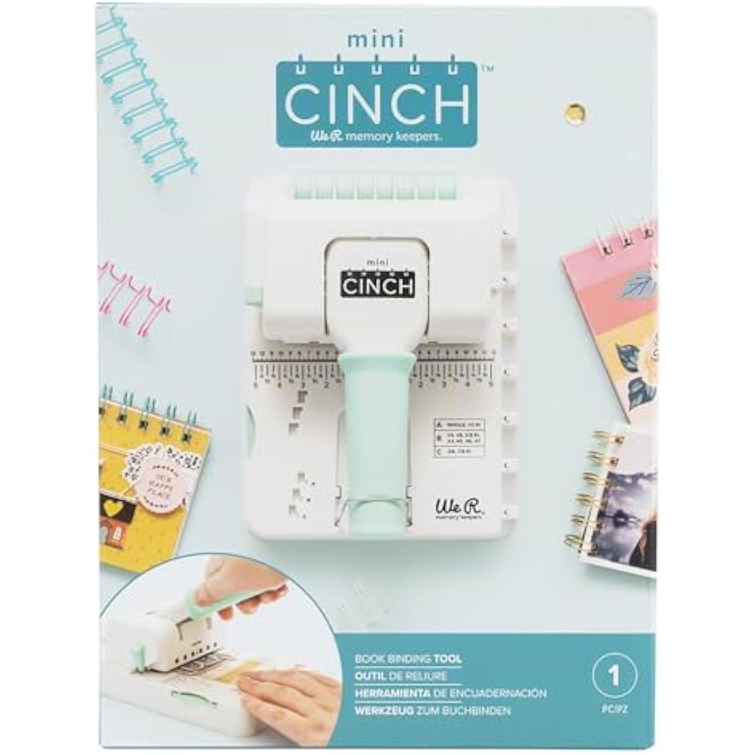 We R Memory Keepers Binding Tool, Other Material, White, mini