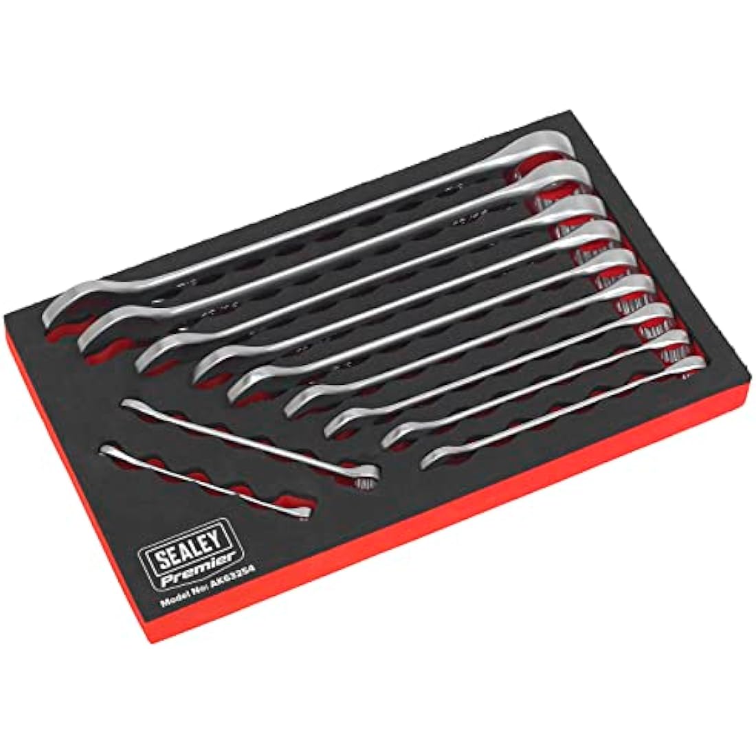 Sealey AK63254 11pc Combination Spanner Set - Imperial
