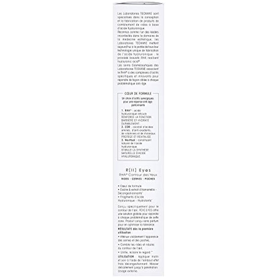 Teoxane (Teosyal) R(II) Advanced Filler Eye Contour Gel