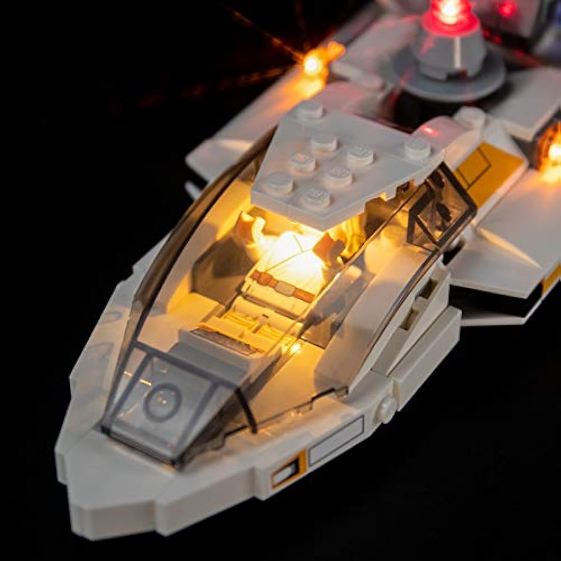 BRIKSMAX Led Lighting Kit for LEGO Star Wars Mos Eisley Cantina, Led Light Set Add-on for LEGO Set 75290(Not Include Lego Model)