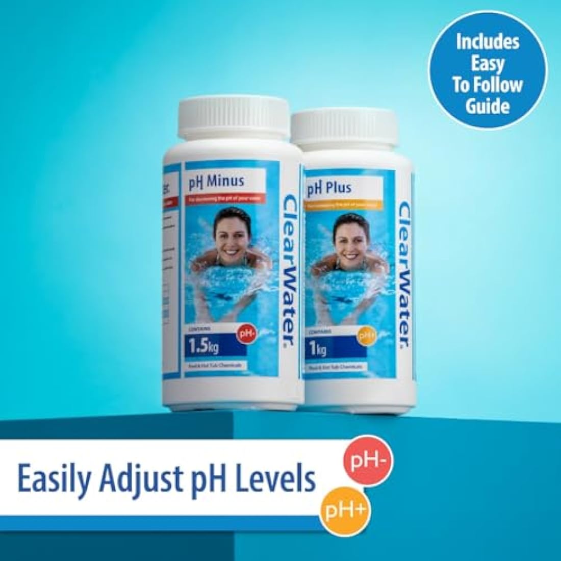 Clearwater PH Minus Decreaser for Swimming Pool and Spa Treatment