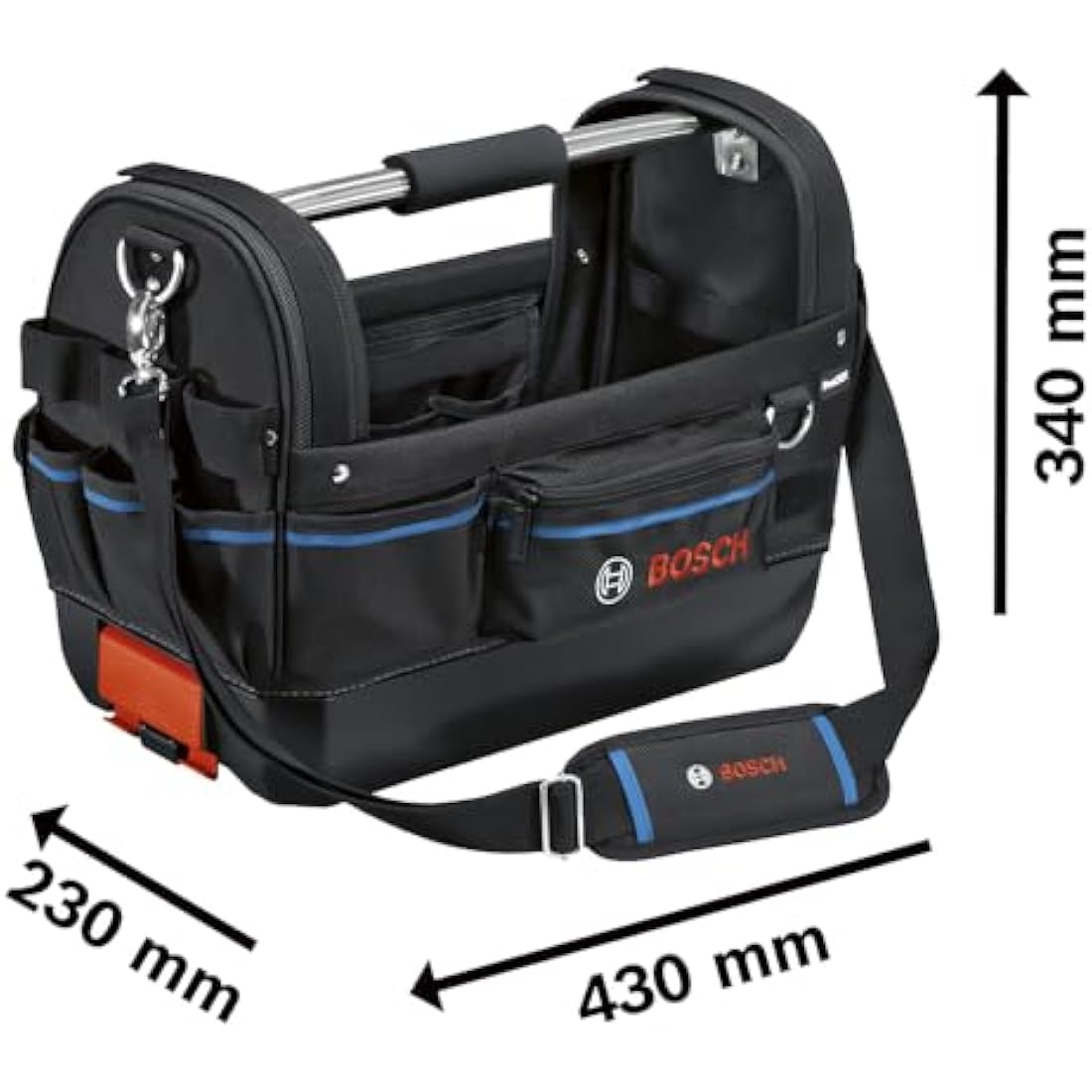 Bosch Professional GWT 20 tool bag (ProClick System: Compatible with L-BOXX)