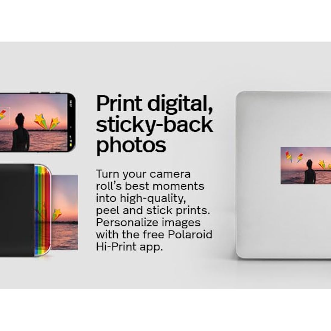 Polaroid Hi·Print Paper - 2x3 Paper Cardridge (60 Sheets)