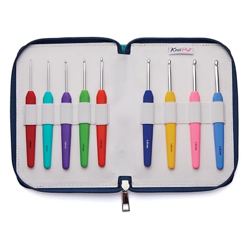 KnitPro Crochet Hooks in Zipper Case