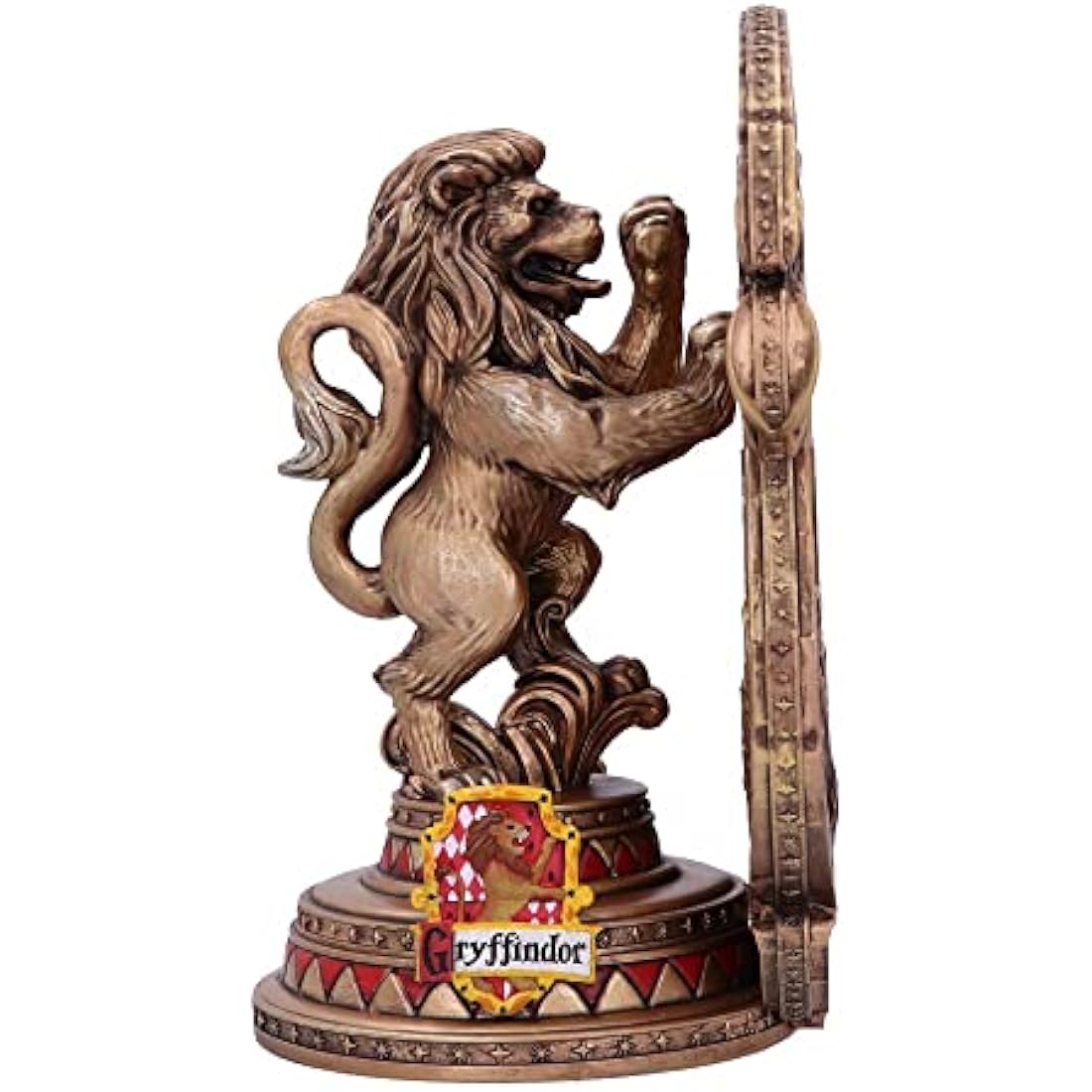 Nemesis Now Officially Licensed Harry Potter Gryffindor Bookend 20cm, Gold