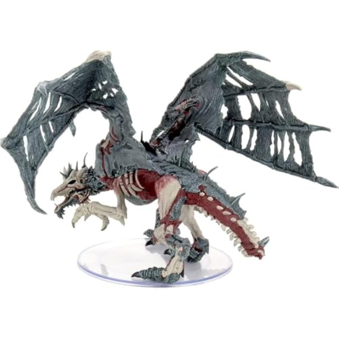 WizKids Dungeons and Dragons Icons of the Realms - Boneyard, Adult Green Dracolich, DnD Miniatures