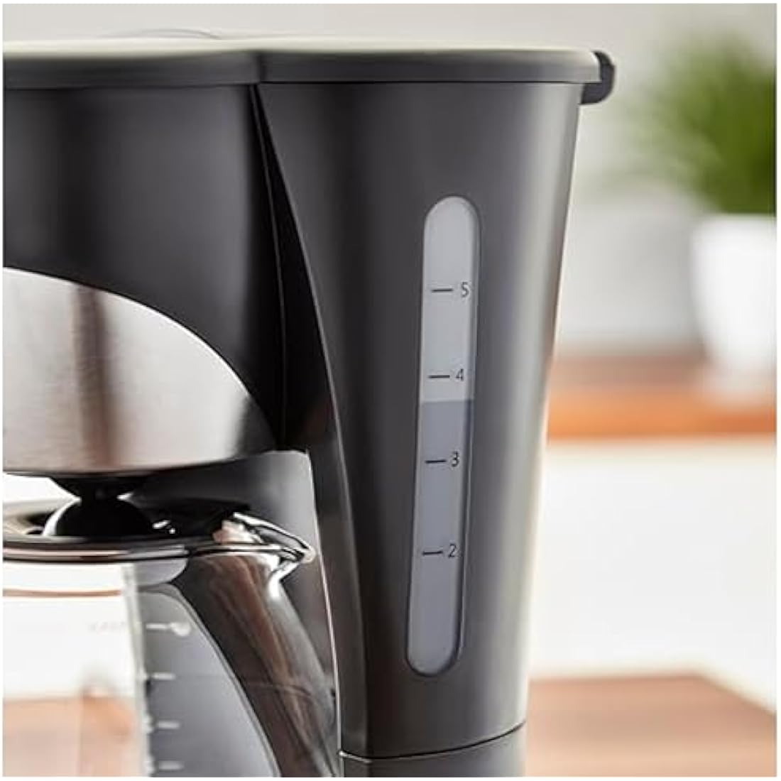 Swan SK13130N Programmable Coffee Maker with Keep Warm Function, LCD Timer, 750ml, 700W, Black