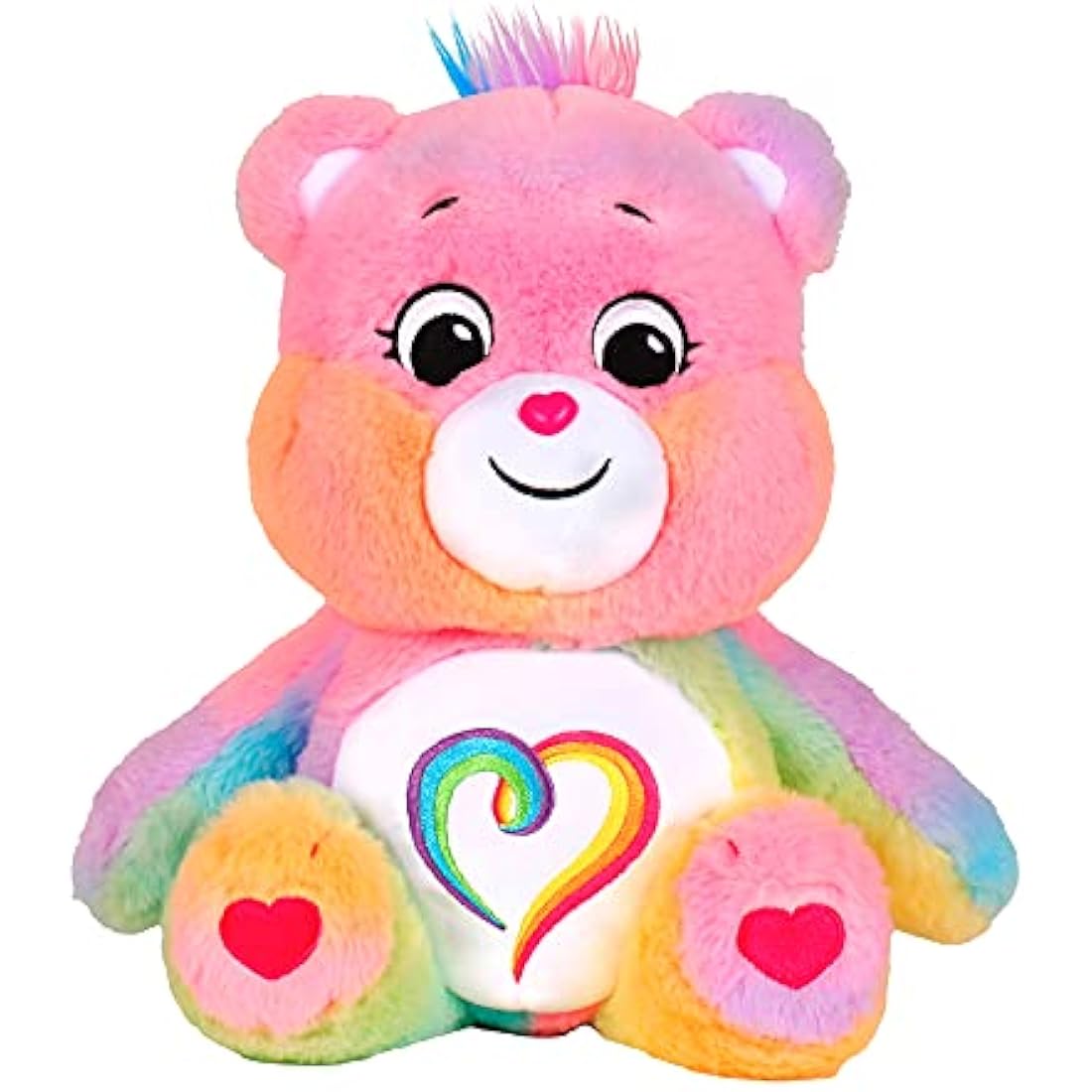 Care Bears 22077 14 Inch Medium Plush Togetherness Bear, Collectable Cute Plush Toy, Cuddly Toys for Children, Soft Toys for Girls and Boys, Cute Teddies Suitable for Girls and Boys Aged 4 Years +