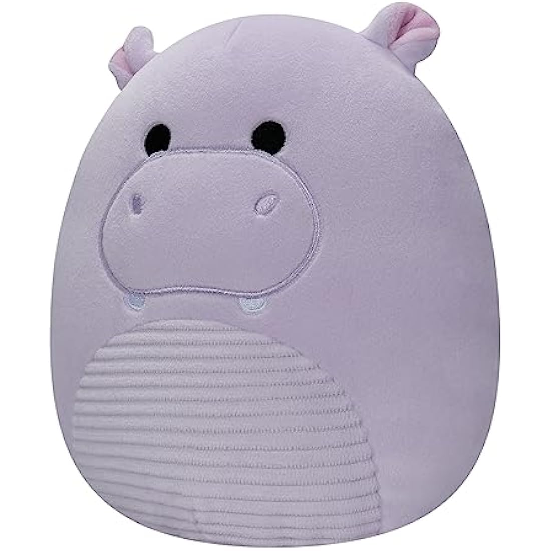 Squishmallows Original 7.5-Inch Hanna Purple Hippo with Corduroy Belly - Small-Sized Ultrasoft Official Plush