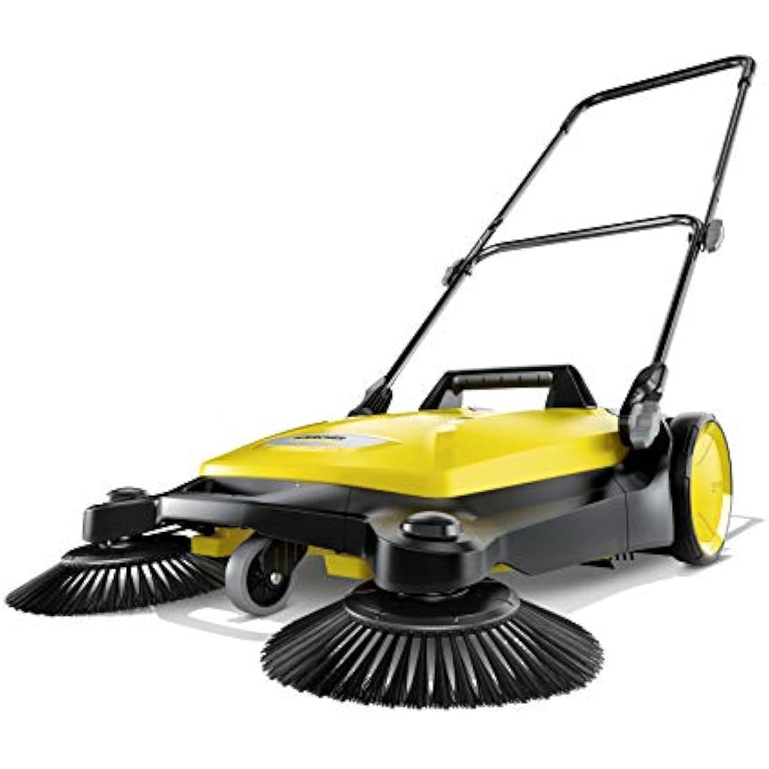 Karcher S 4 Twin Push Sweeper with brushes, for cleaning pavements, driveways and garden paths