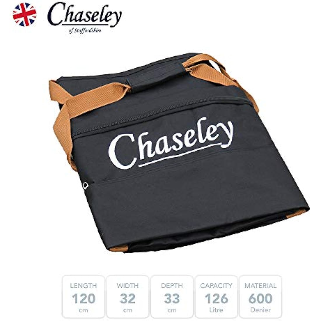 Chaseley Large Awning Pole Gazebo Bag Tent Caravan Motorhome Camping Strong Double Stitched Tough Material Three Way Zip UV Water Resistant