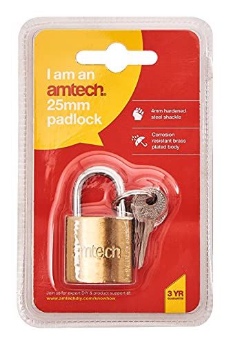 Amtech XXSEL25 25mm Padlock