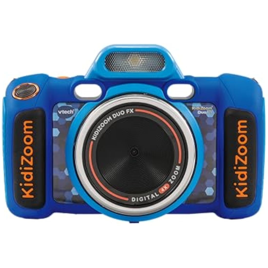 VTech KidiZoom Duo FX, Kids Camera with Colour Screen, 8MP, Photos, Selfies & Videos, AR Filters, 20 games, 75 photo & video effects, filters & frames, for Infants aged 3, 4, 5, 6, 7 + years, Blue