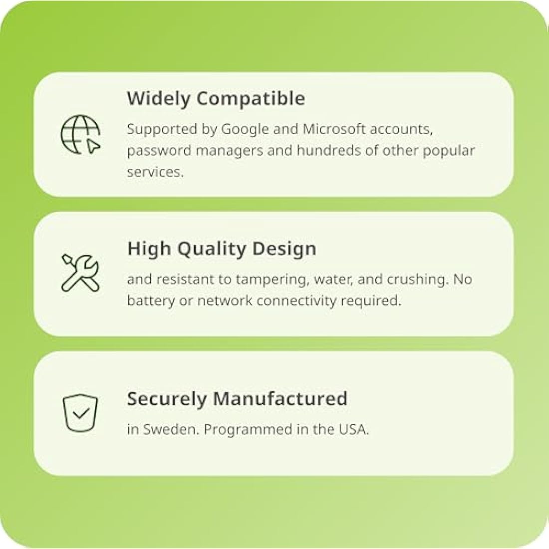 Yubico - YubiKey 5C Nano - Two-factor authentication (2FA) security key, connect via USB-C, compact size, FIDO certified - Protect online accounts