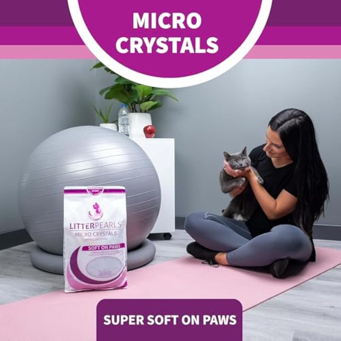 Litter Pearls Micro Crystals Cat Litter