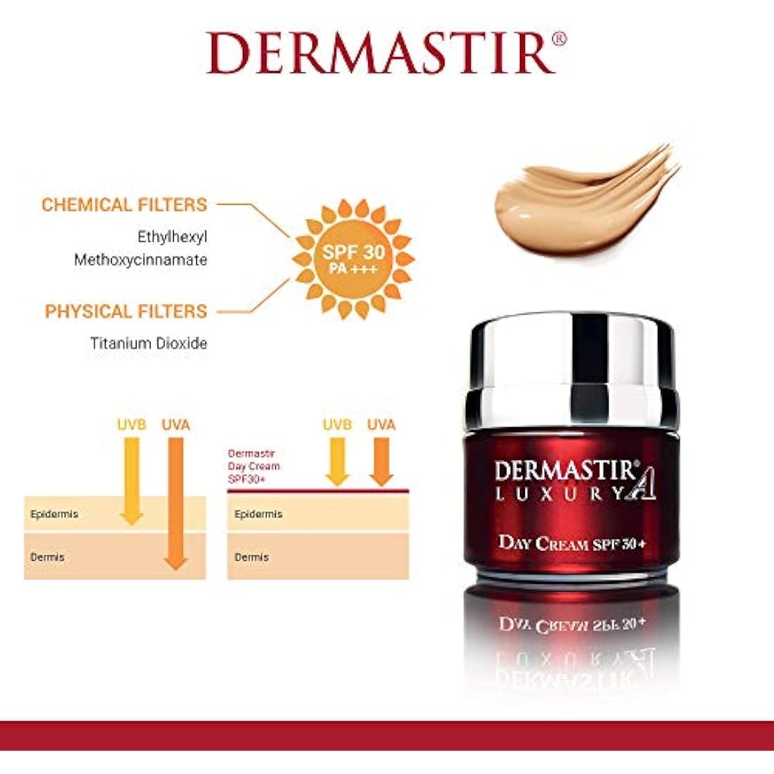 Dermastir Tinted Day Cream SPF30+