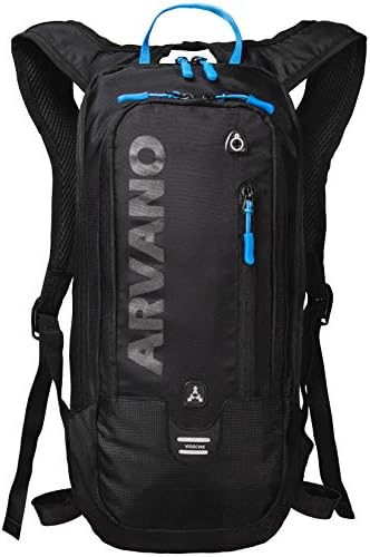 Arvano Bike Backpack, Breathable Cycling Backpack Mountain Bicycle Rucksack, 6L Mini Lightweight Biking Daypack Ski Rucksack Sport Bags Gift for Skiing Mtb Running Hiking Camping Trekking