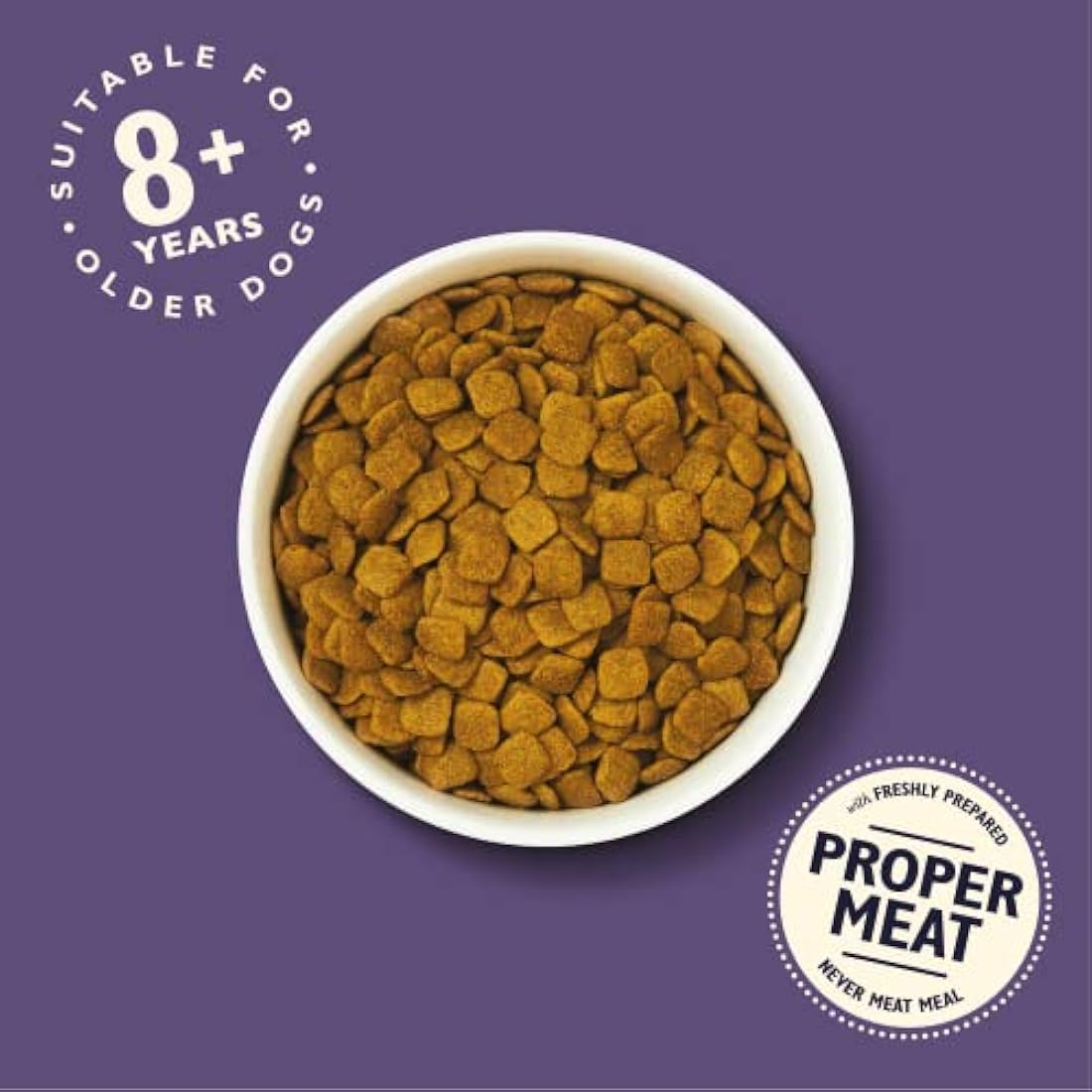 Lily’s Kitchen Made with natural Ingredients Senior Dry Dog Food Turkey & Trout Complete Nutrition 7kg Bag