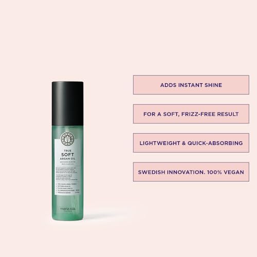 Maria Nila True Soft, For Dry Hair, Argan Oil Remoisturises & Reduces Frizz, 100% Vegan & Sulfate/Paraben free