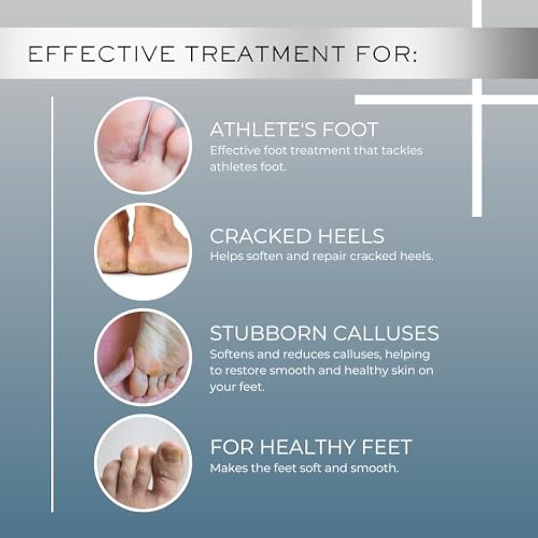BIOpH+ Footcare 500 g - Antifungal Foot Soak for Spa & Bath - Athlete's Foot Treatment, Cracked Heels and Callus Treatment