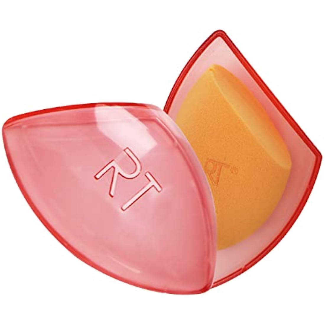 Real Techniques Miracle Complexion Makeup Sponge for full cover foundation with Travel Case (Packaging and Colour May Vary)