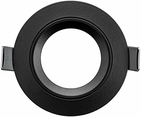 SEBSON Downlights with GU10 Lamp Holder - Recessed Ceiling Lights - Spotlight Mounting Frame Aluminium - Hole Ø65mm (min. 60mm, max. 70mm) - Set of 12