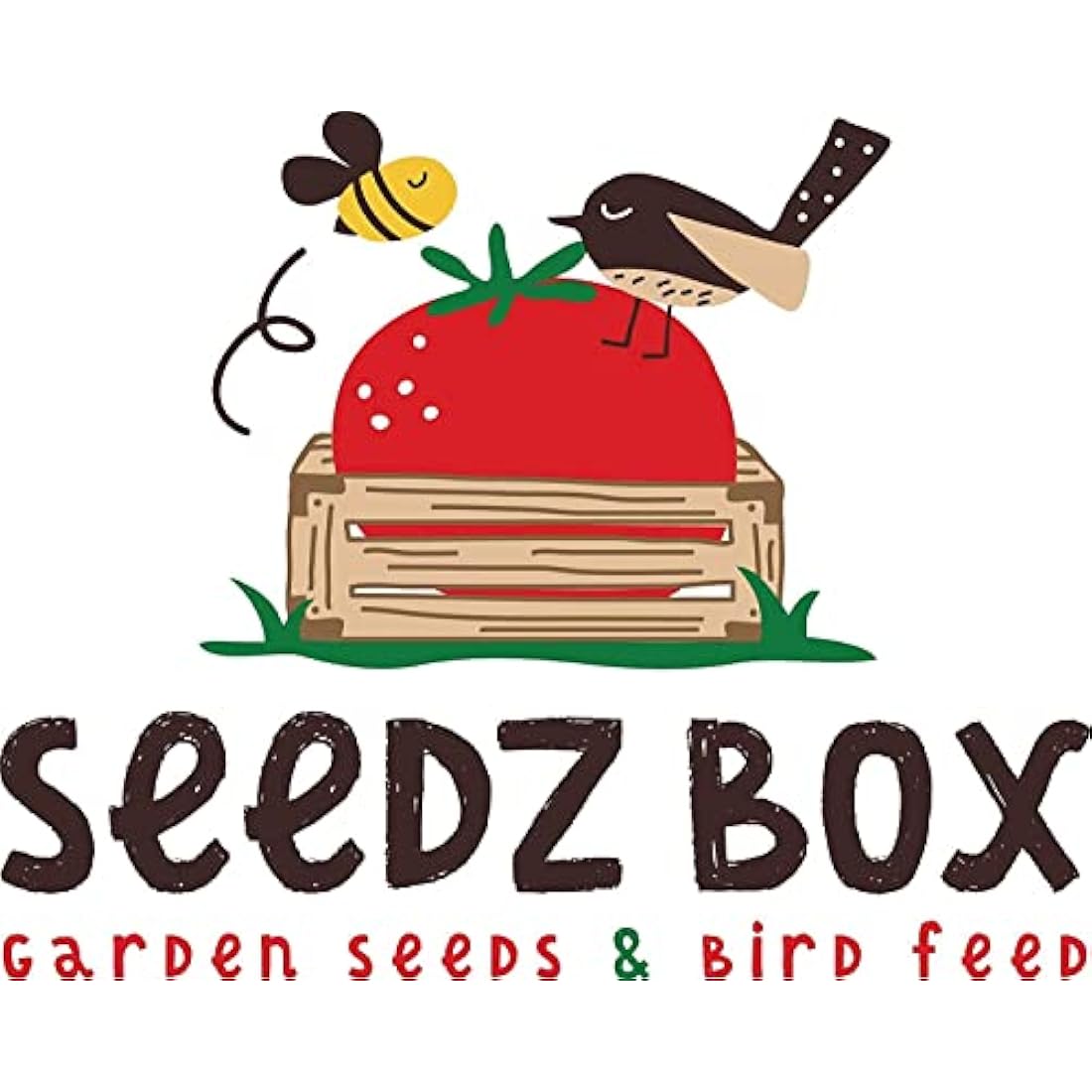 Parrot Food Seed and Nut Mix 3.6kg - Natural Healthy Feed For Parrots Incl African Greys - SeedzBox - Banana Pumpkin Seeds Peanuts and Whole Oats - Fats and Fibre - Donation to OneTreePlanted