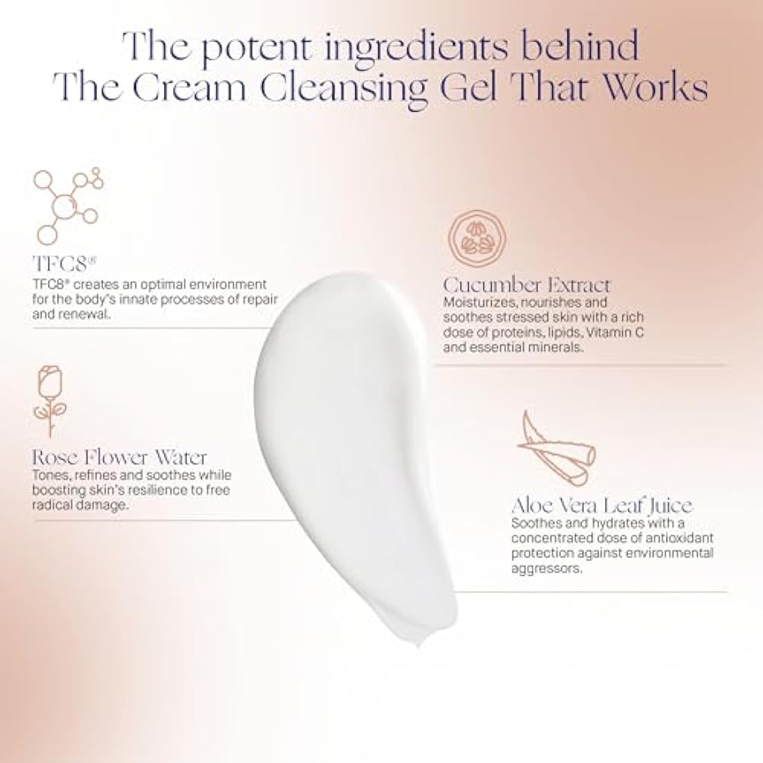 The Cream Cleansing Gel by Augustinus Bader for Unisex - 3.38 oz Cleanser