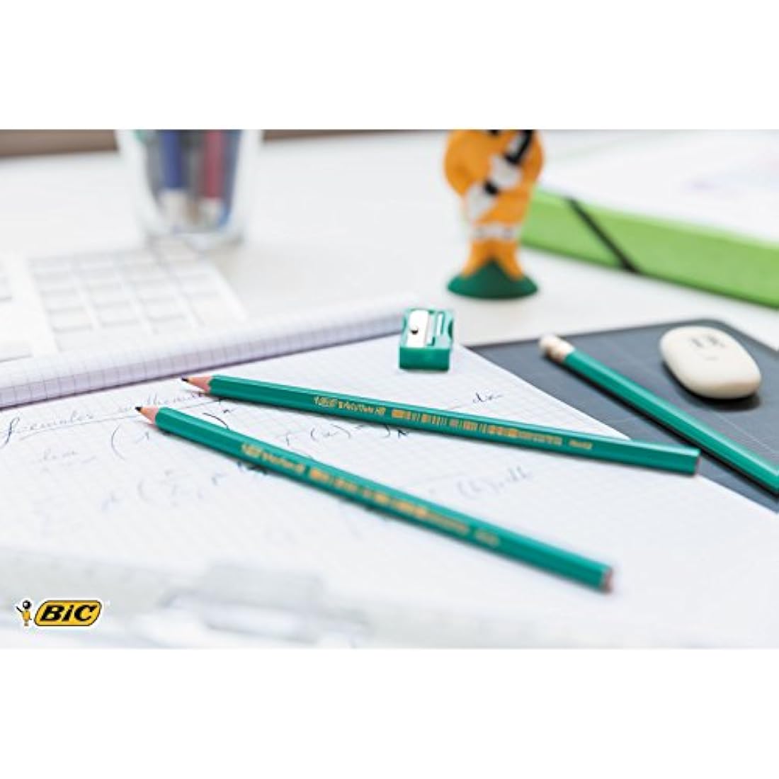 BIC Kit Rentrée des Classes - 18 Feutres de Coloriage/18 Crayons de Couleur/8 Crayons à Papier HB, Lot de 3