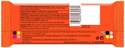 Reese's Chocolate Peanut Butter Cups, Pack of 36 x 42 g