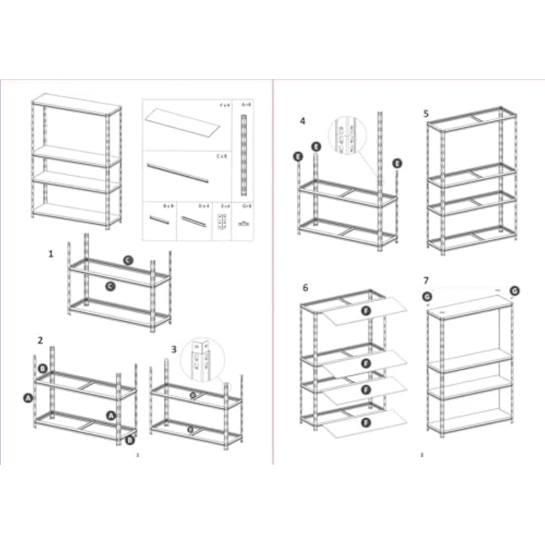 AROIJUN TMZ® (1500 x 750 x 300) mm heavy duty boltless metal steel shelving shelves storage unit Industrial easy to assemble (150X75X30cm) 175KG Per Shelf