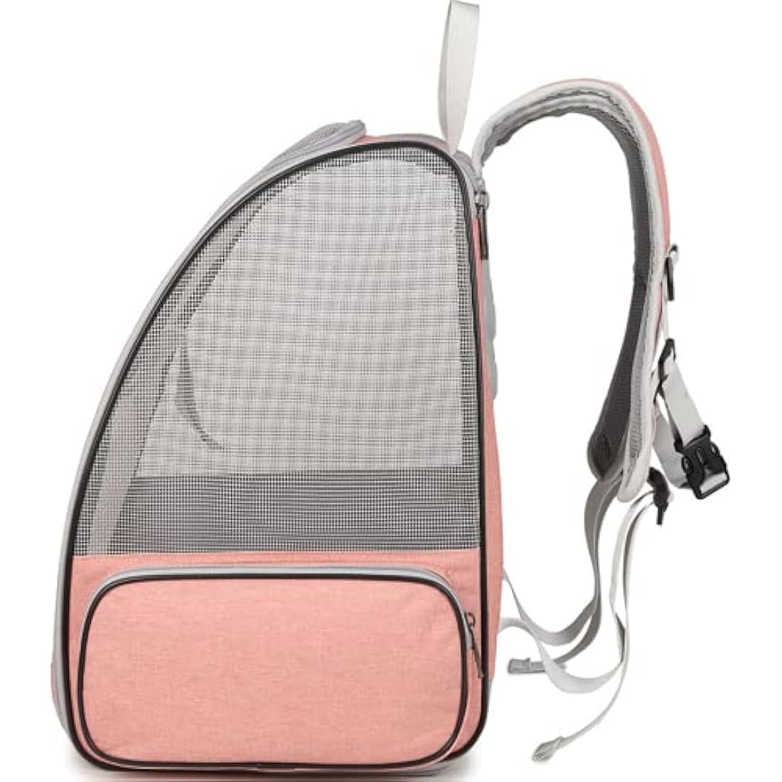 Pet Carrier Travel Backpack for Cats Small Dogs 7.5kg, Large Mesh Portable Transport Bag Breathable Transparent, Airline Approved Rucksack Tree Side Entry, Spacious Foldable for Outdoor and Daily Use