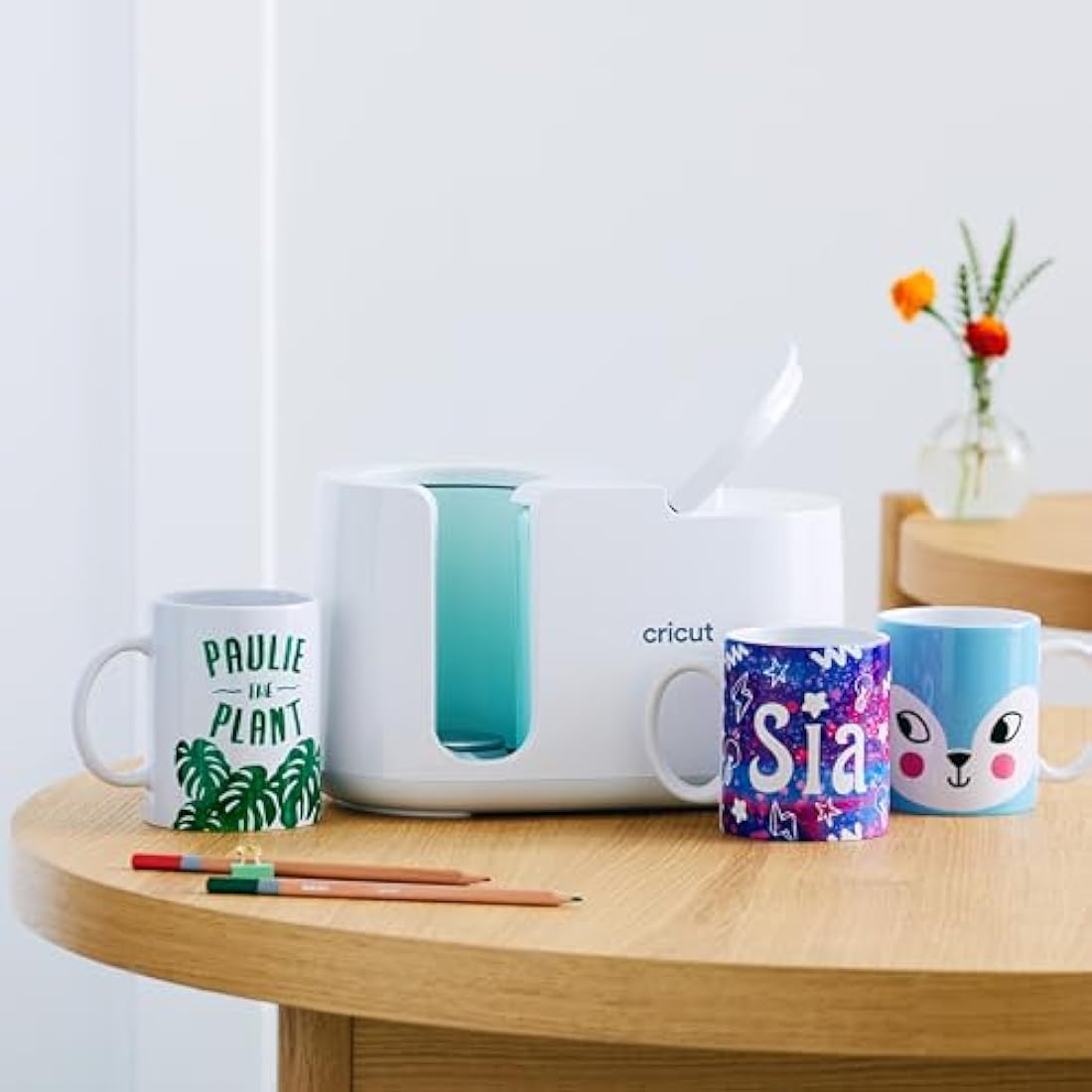 Cricut Mug Press | Heat Press for Sublimation Mug Projects | Use with Infusible Ink Materials & Mugs (11oz - 16oz)